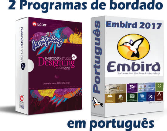 Wilcom E4.2h + Embird 2017 programas completo