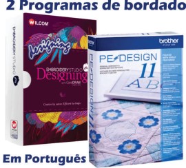 2 Programas Wilcom E4.2h + Pedesign 11 BR + Instalao